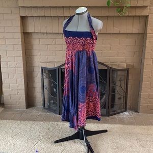 Boho convertible dress to skirt size L